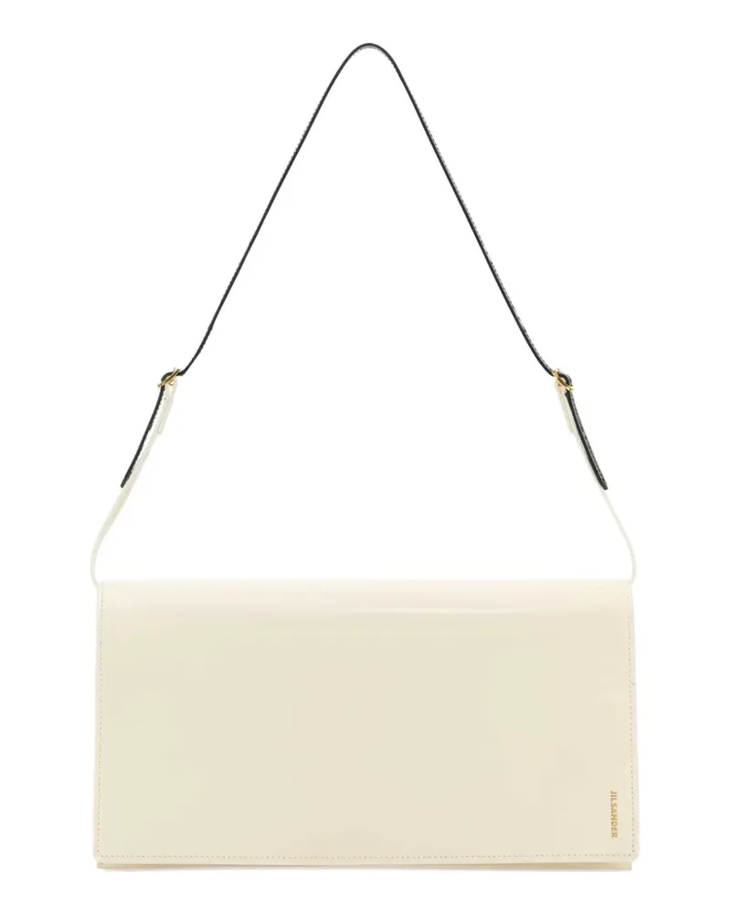Jil Sander File leather tote bag - Nude Nude