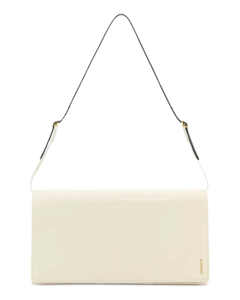 Jil Sander File leather tote bag - Nude Nude