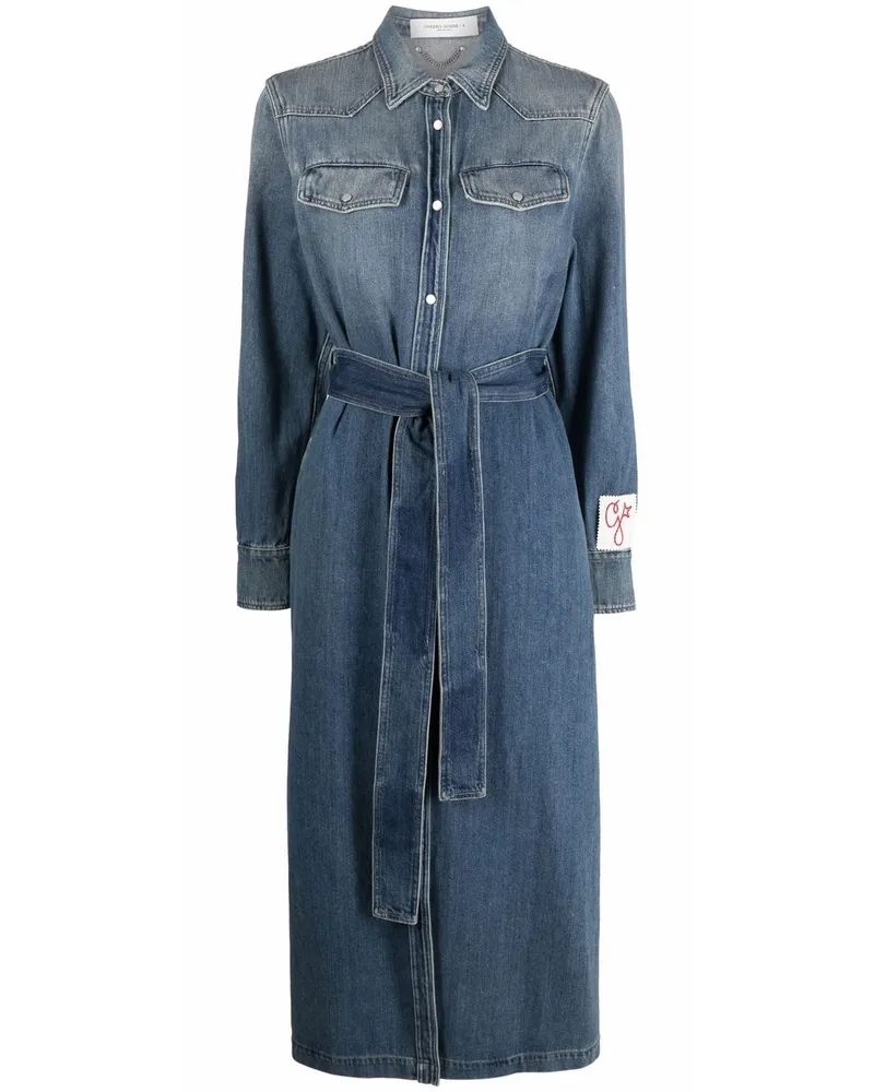Golden Goose Langärmeliges Jeanskleid - Blau Blau
