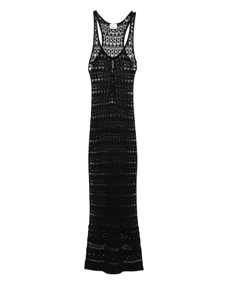 Isabel Marant Pernille Maxikleid - Schwarz Schwarz