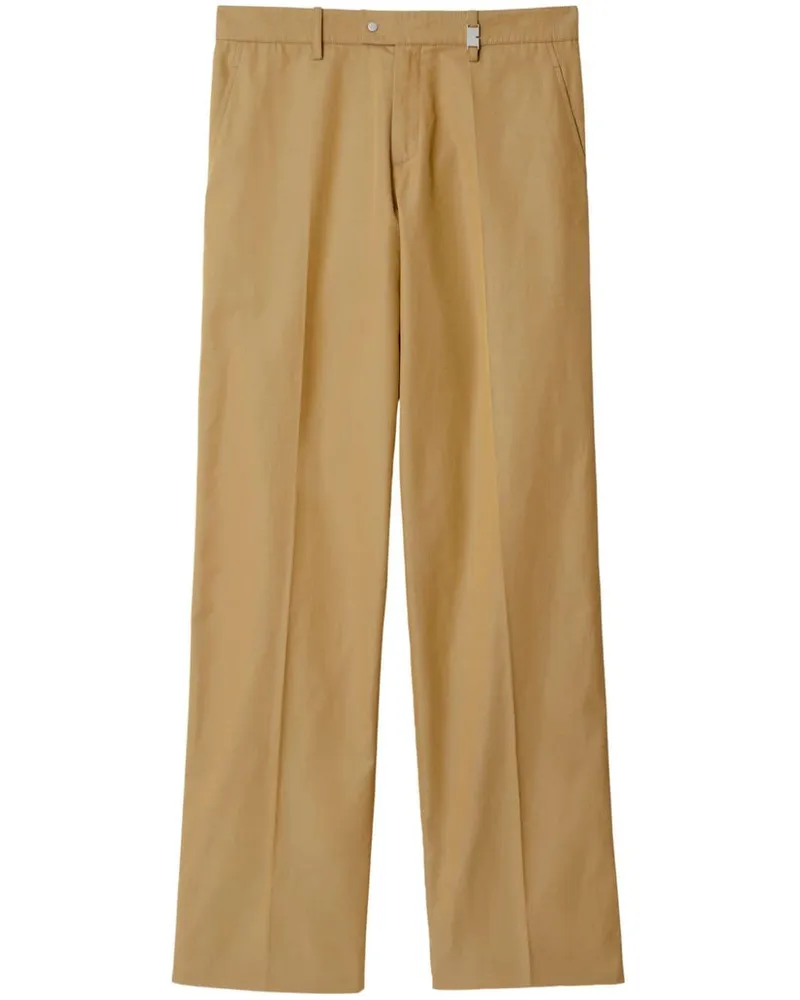 Burberry Hose mit geradem Bein - Nude Nude