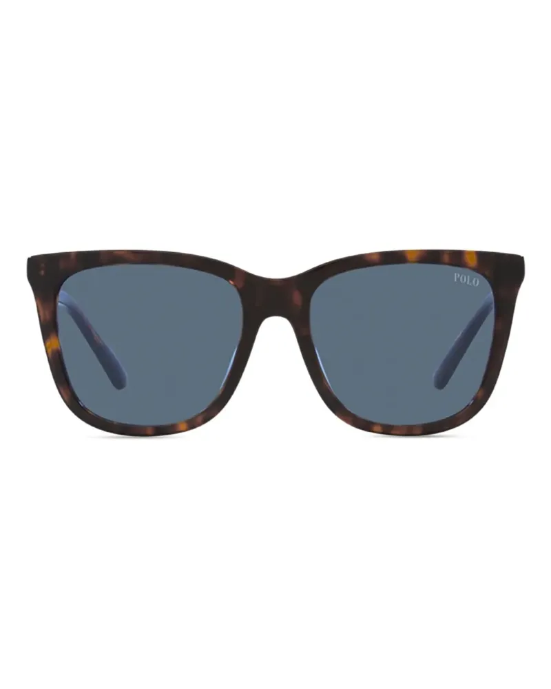 Ralph Lauren PH4201U Sonnenbrille mit eckigem Gestell - Braun Braun