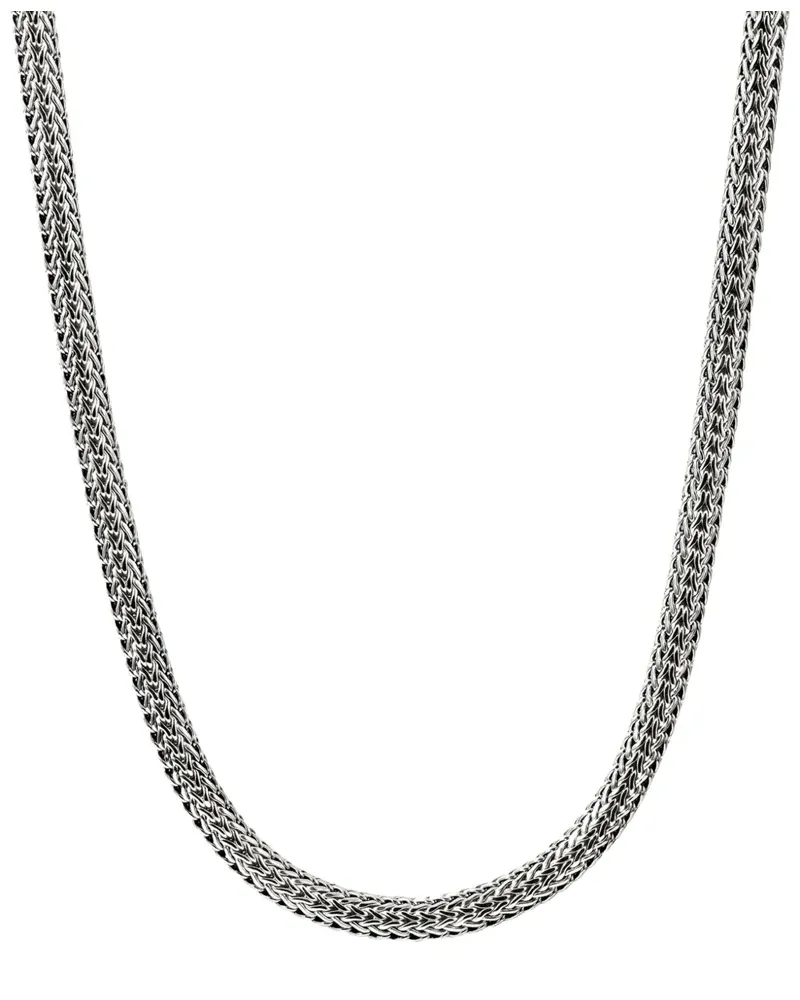 John Hardy Sterling Silver Chain Necklace - Silber Silber