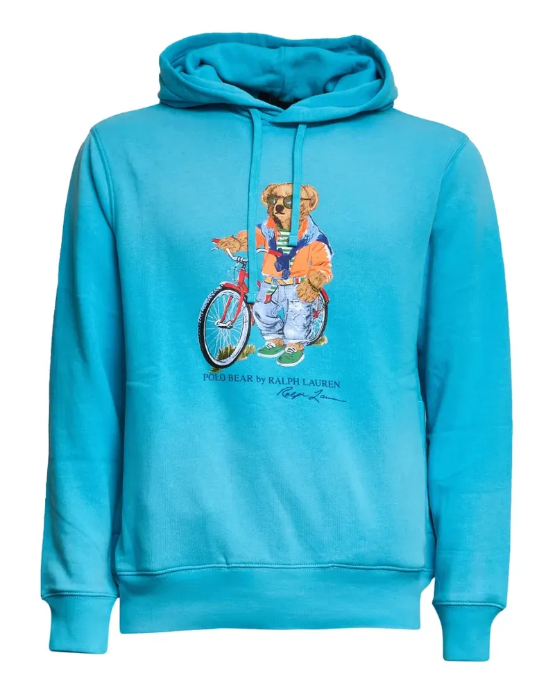 Ralph Lauren graphic hoodie - Blau Blau