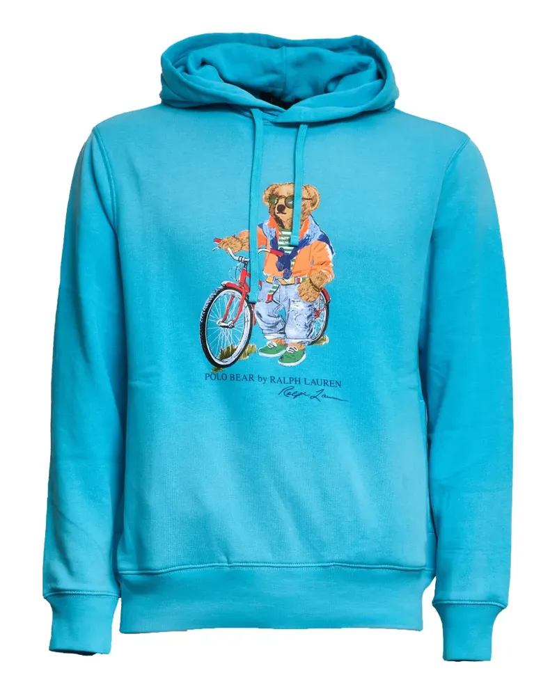 Ralph Lauren graphic hoodie - Blau Blau