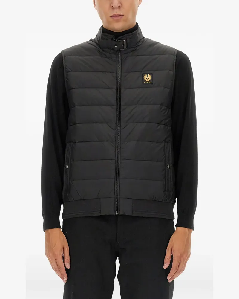 Belstaff Circuit Weste - Schwarz Schwarz