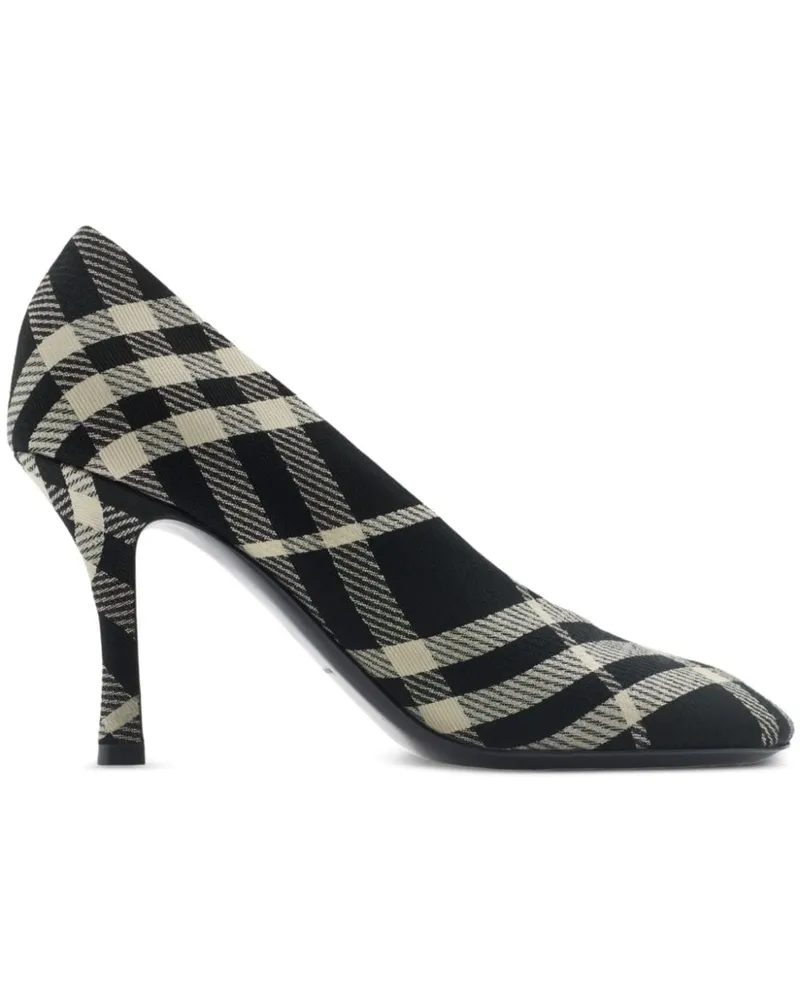 Burberry Pumps mit Equestrian-Print 85mm - Schwarz Schwarz