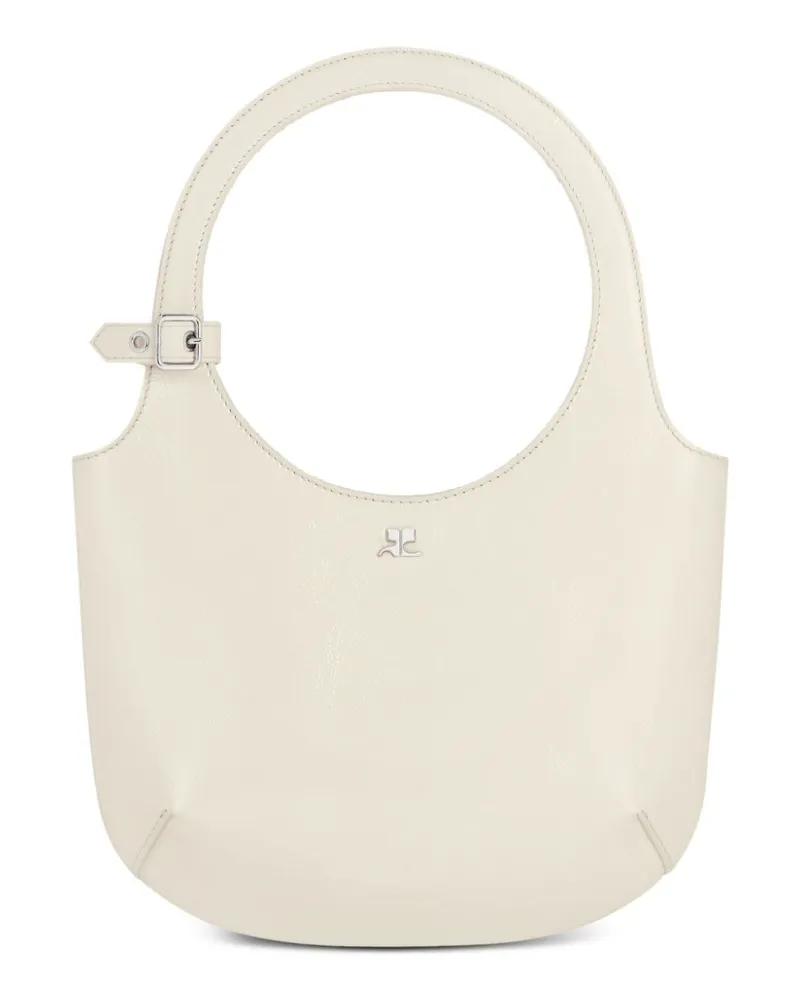 Courrèges Holly Schultertasche - Weiß Weiß