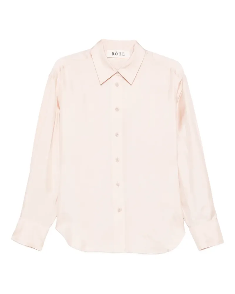 Róhe button-fastening shirt - Rosa Rosa