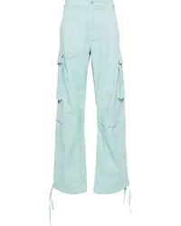 Moschino Cargohose mit weitem Bein Blau