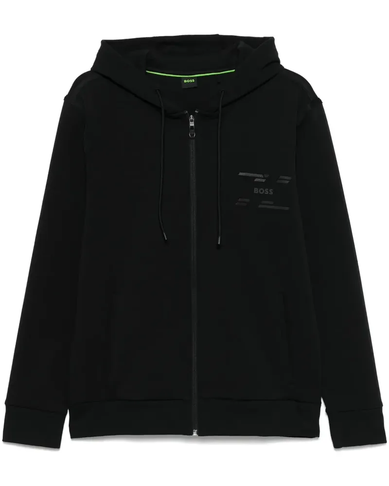 HUGO BOSS Saggy Tape Jacke - Schwarz Schwarz