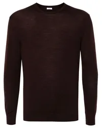 Malo Klassischer Pullover Braun