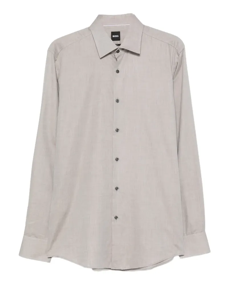 HUGO BOSS Hank long-sleeve shirt - Grau Grau