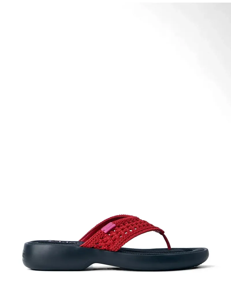 Chloé woven-strap sandals - Rot Rot