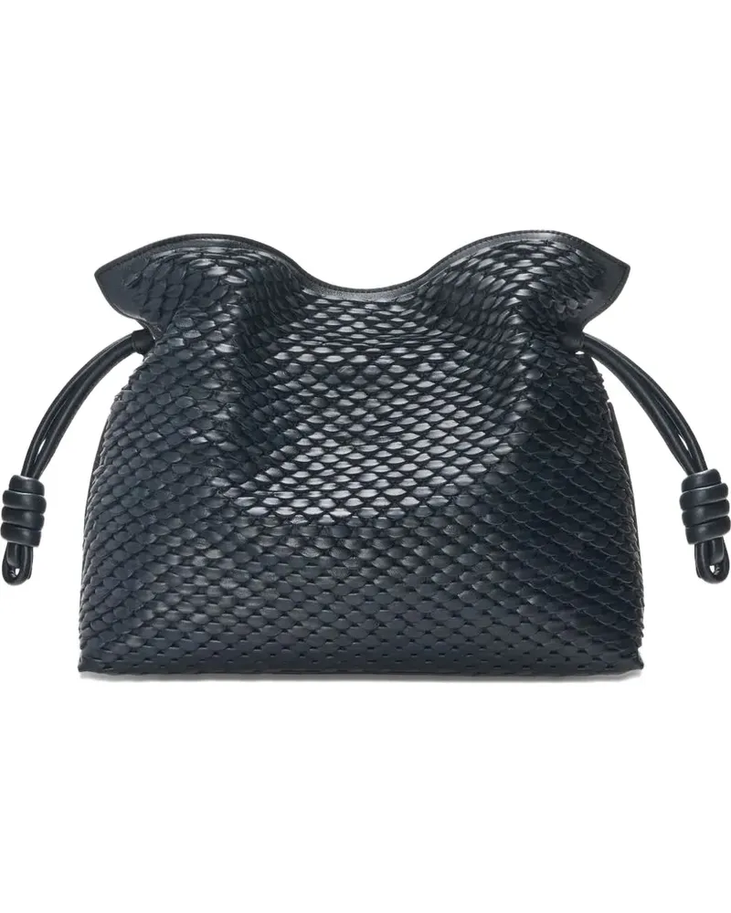 Loewe Mittelgroße Flamenco Umhängetasche - Blau Blau