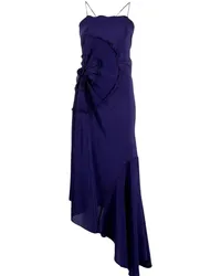 Victoria Beckham Asymmetrisches Kleid Violett