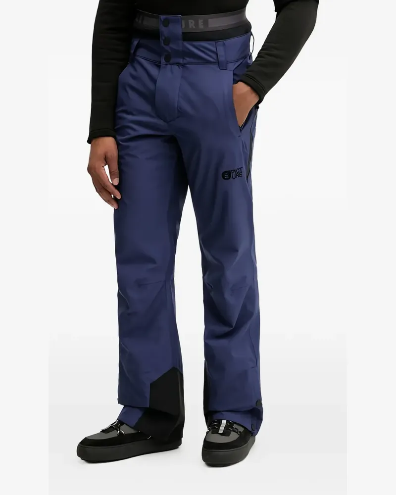 Picture logo-detail ski bottoms - Blau Blau