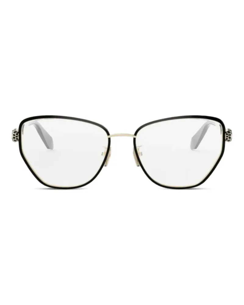 Bulgari Serpenti Forever Cat-Eye-Brille - Schwarz Schwarz