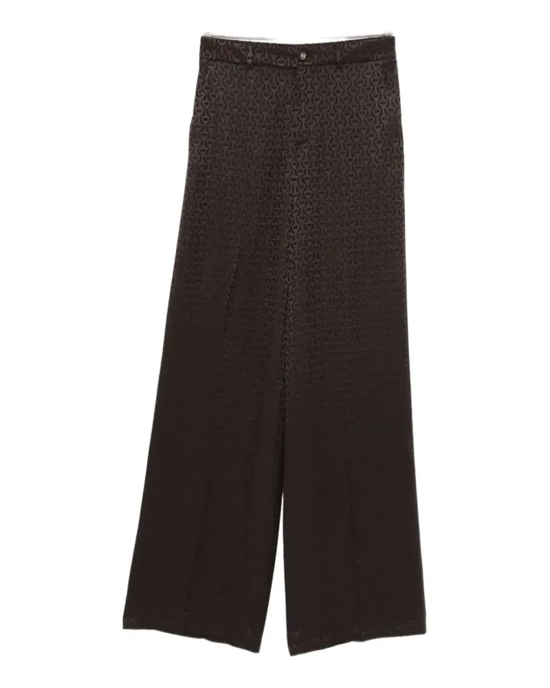 Gucci patterned trousers - Braun Braun