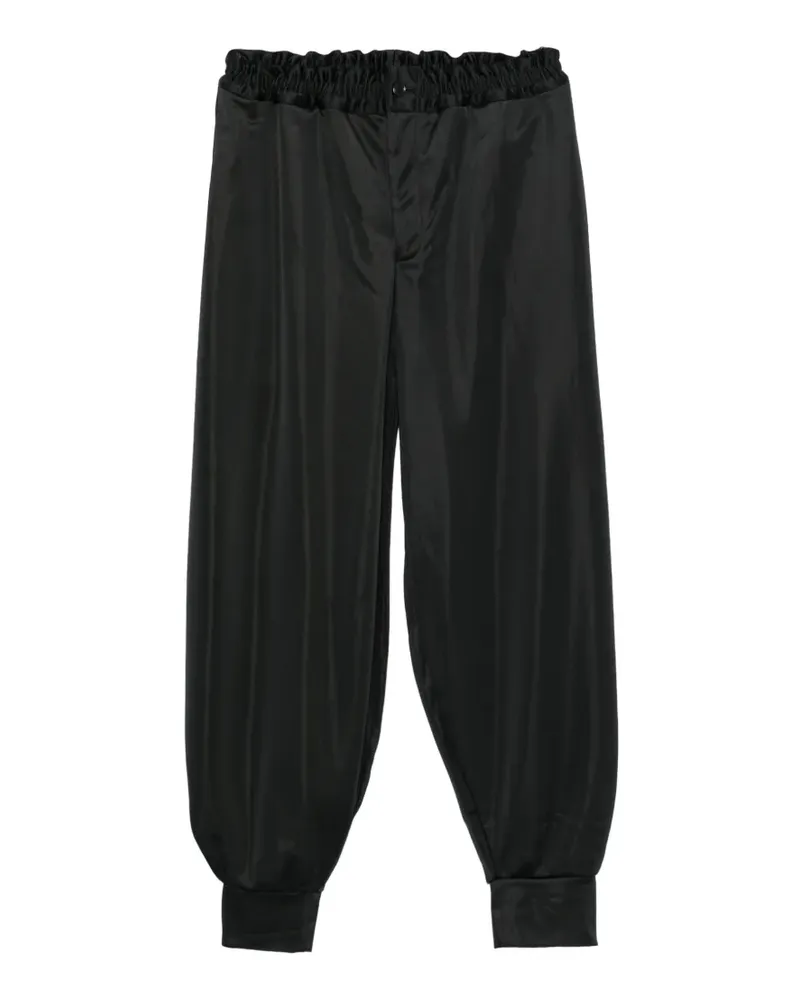 Comme des Garçons Tapered-Hose mit Stretchbund - Schwarz Schwarz