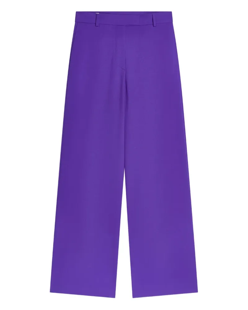 Dries van Noten Hose mit geradem Bein - Violett Violett