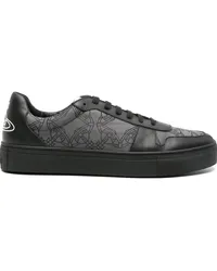 Vivienne Westwood Sneakers mit Orborama-Jacquardmuster Schwarz