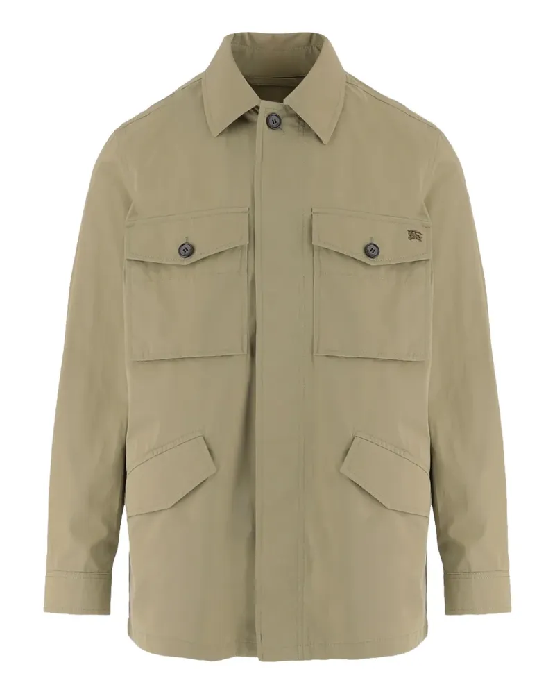 Burberry four-pocket cotton jacket - Nude Nude