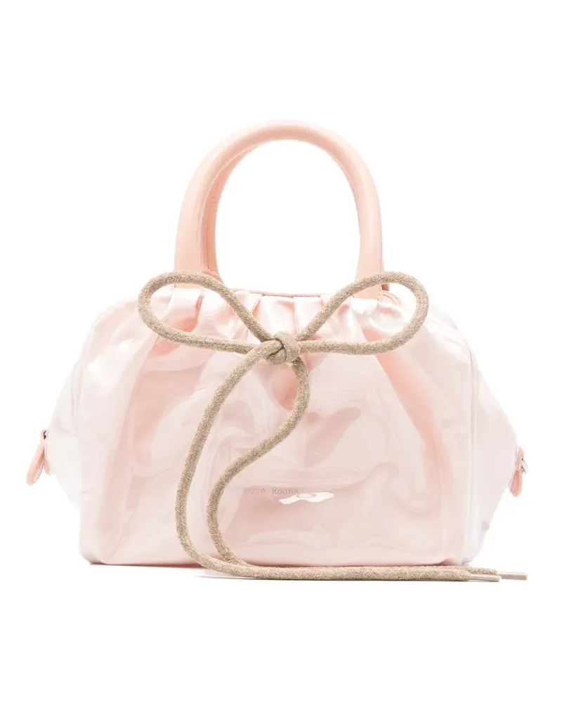 Simone Rocha mini gathered bow tote bag - Rosa Rosa
