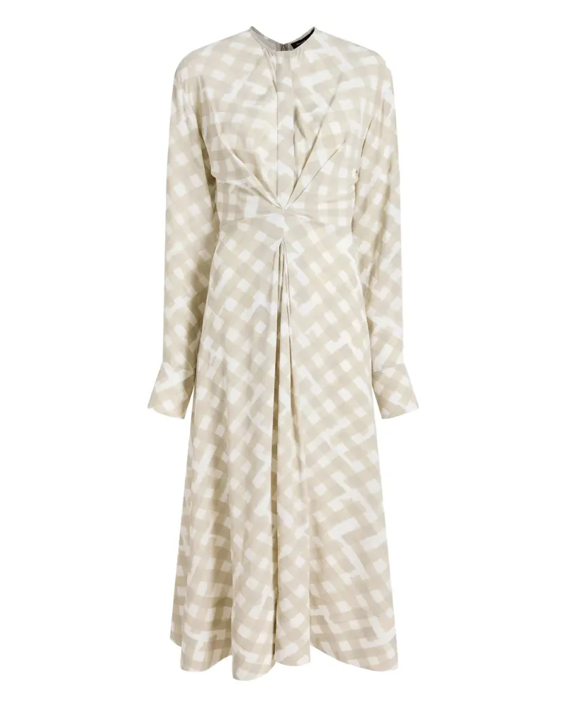 Proenza Schouler Keria Midikleid - Nude Nude
