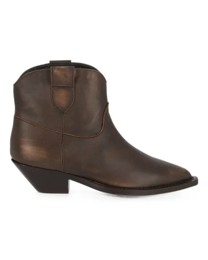 Via Roma 15 Stiefel mit spitzer Kappe - Braun Braun