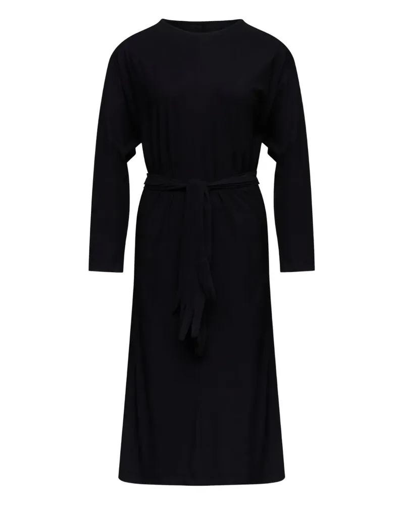 Maison Margiela Maxikleid mit Bindegürtel - Blau Blau