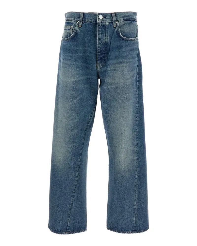Sunflower Ausgeblichene Straight-Leg-Jeans - Blau Blau