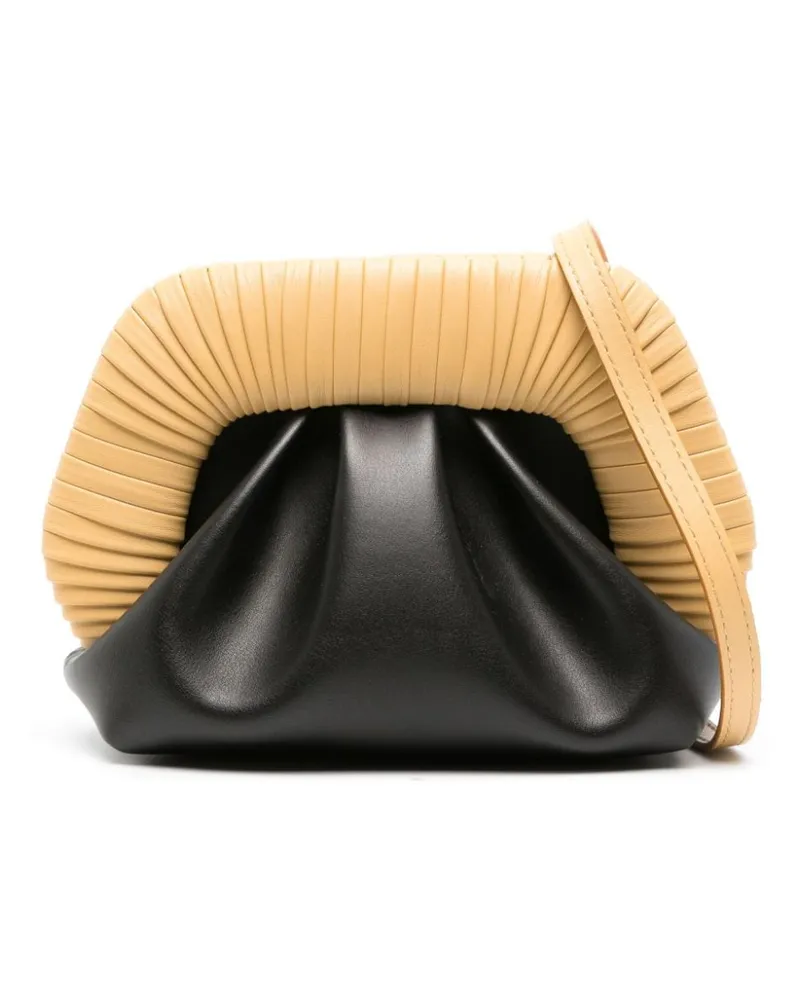 THEMOIRÈ Gea Cordonia Clutch Schwarz