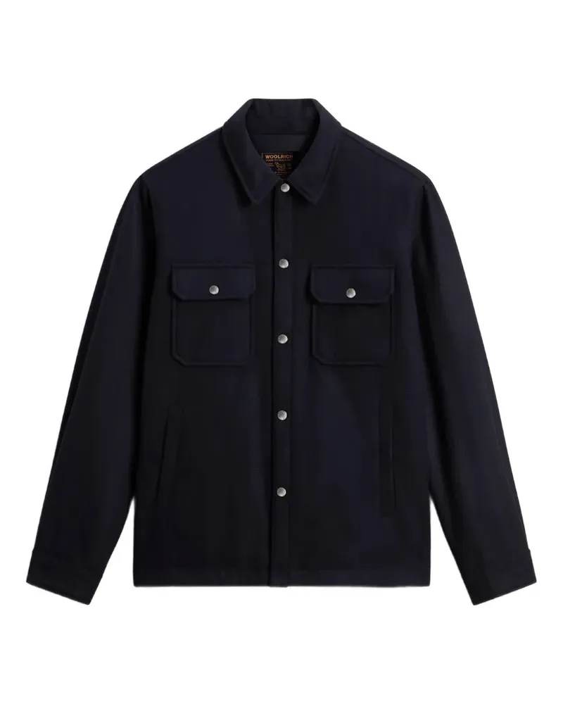 Woolrich Alaskan Hemdjacke - Blau Blau