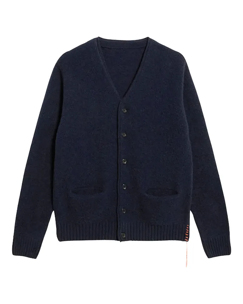 Fortela Edmund buttoned cardigan - Blau Blau