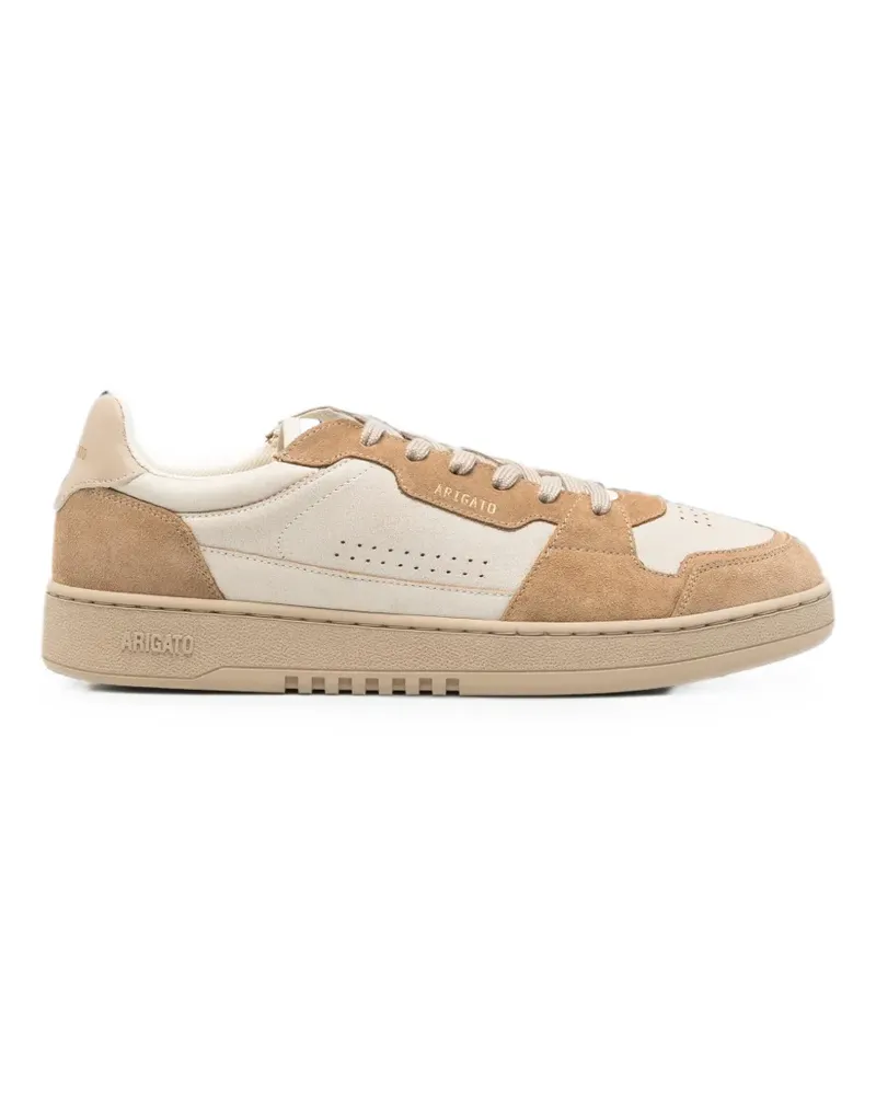 Axel Arigato panelled perforated sneakers - Nude Nude