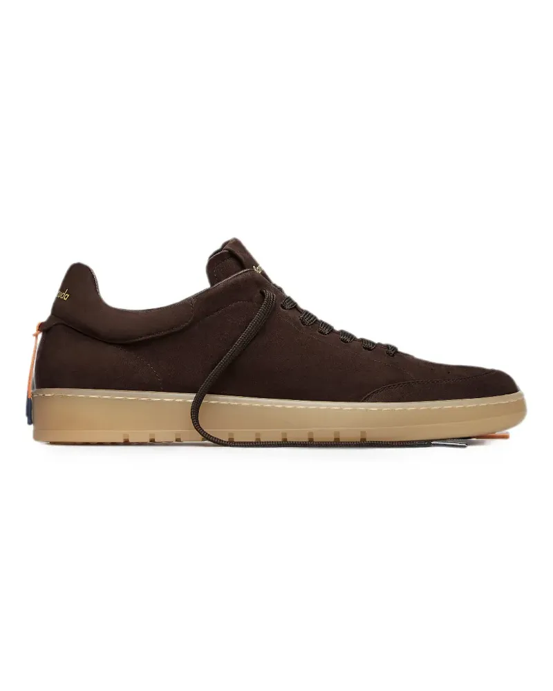 Barracuda Perforierte Guga Sneakers aus Wildleder - Braun Braun
