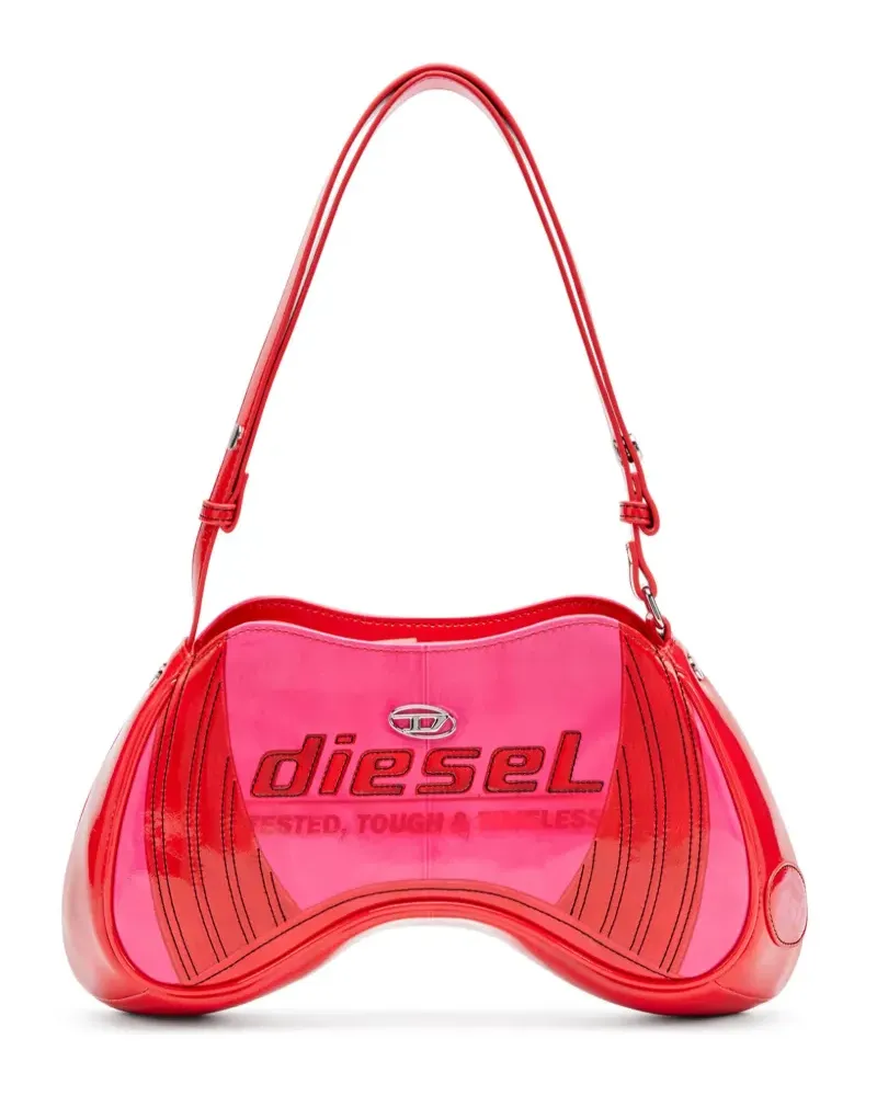 Diesel Play Schultertasche - Rosa Rosa