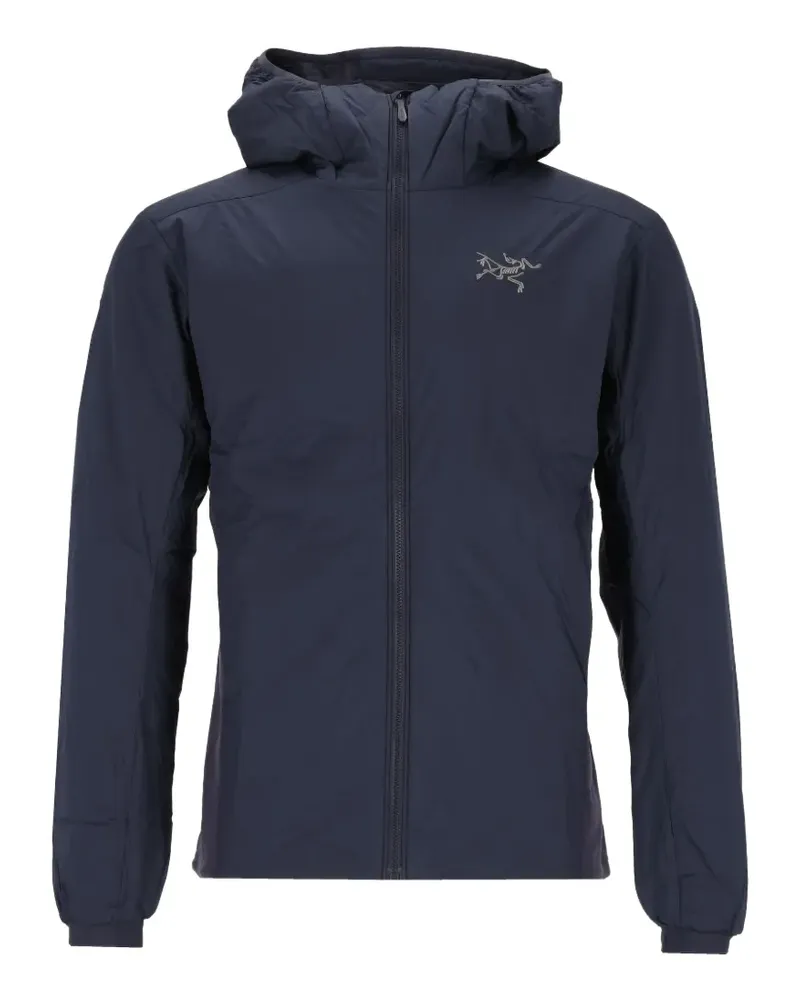 Arc'teryx Kapuzenjacke mit Logo-Stickerei - Blau Blau