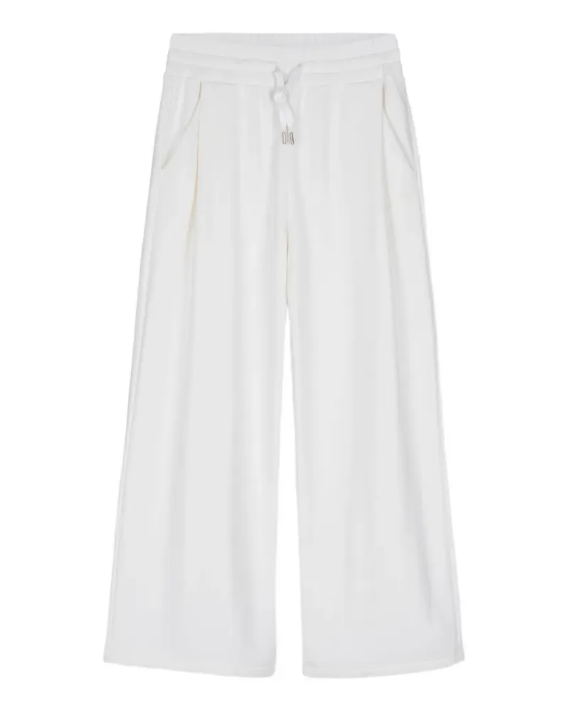 Colmar drawstring palazzo pants - Weiß Weiß