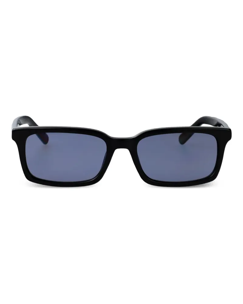 Maison Margiela square-frame lunettes 5 sunglasses - Schwarz Schwarz