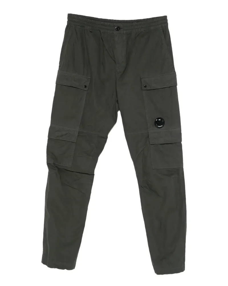 C.P. Company Cargohose mit Linsen-Detail - Grün Grün
