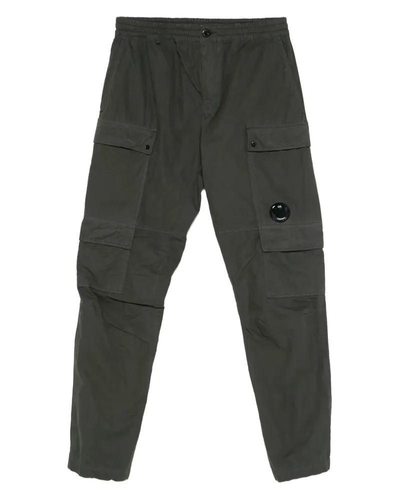 C.P. Company Cargohose mit Linsen-Detail - Grün Grün