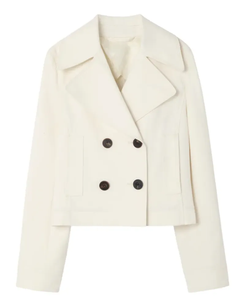 Burberry cropped cotton jacket - Nude Nude