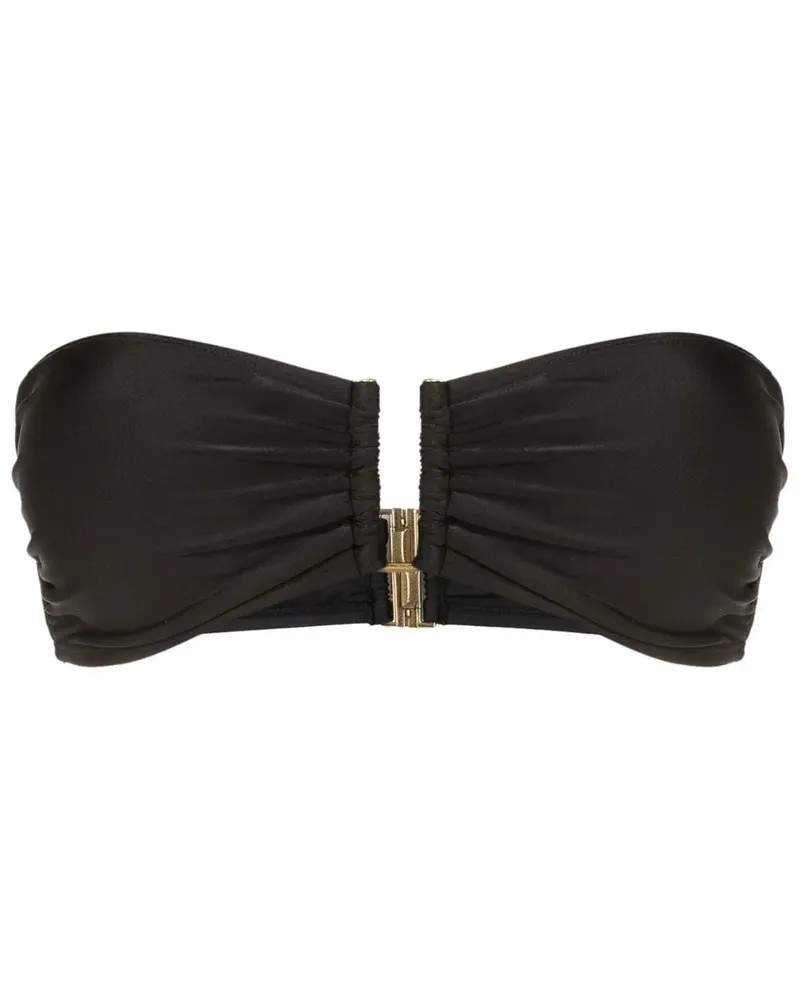 Lenny Niemeyer Rita Rust Bandeau-Bikinioberteil - Schwarz Schwarz