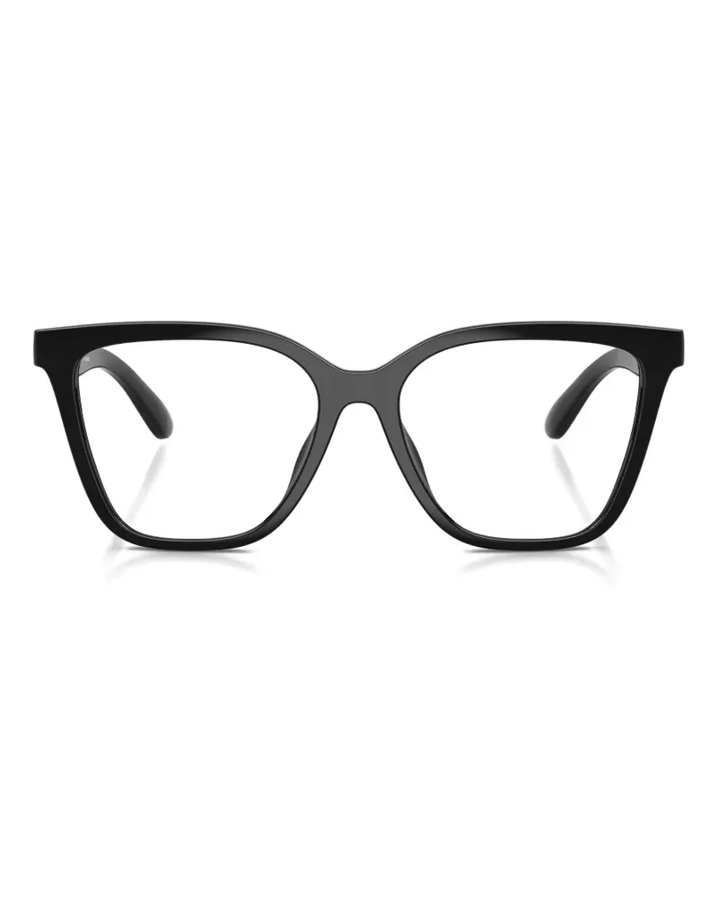Emporio Armani wayfarer-frame glasses - Schwarz Schwarz