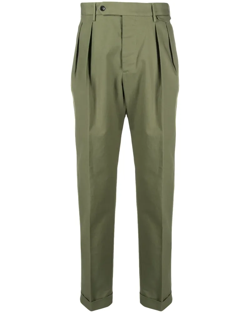 Incotex Chino im Ballon-Stil - Grün Grün