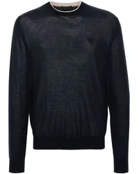 Prada Melierter Kaschmirpullover Blau