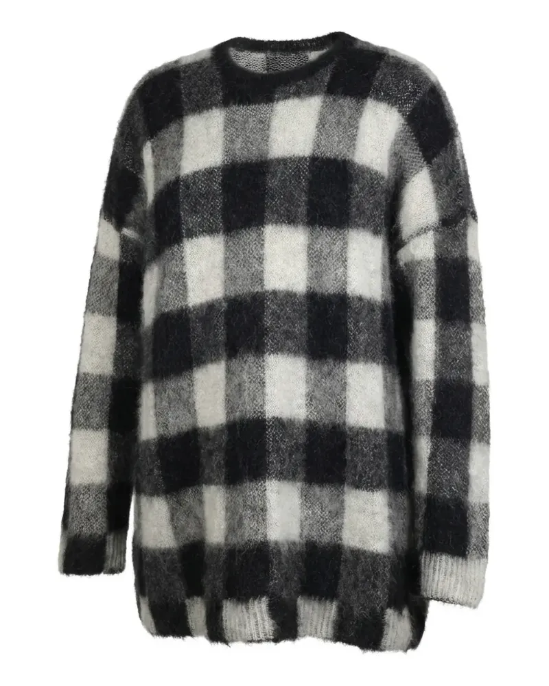 Valentino Garavani plaid sweater - Schwarz Schwarz