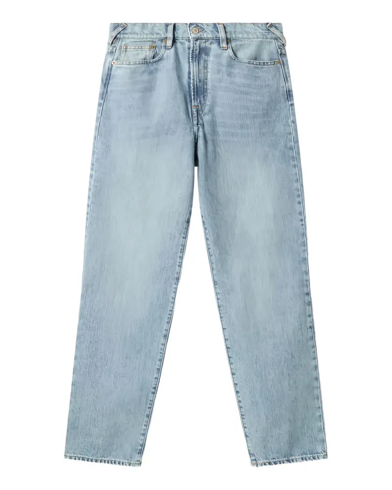 Paul Smith faded-wash straight-leg jeans - Blau Blau